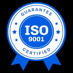 GymViz ISO 9001 certified — quality management system
