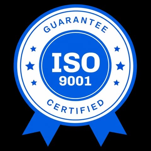 GymViz ISO 9001 certified — quality management system